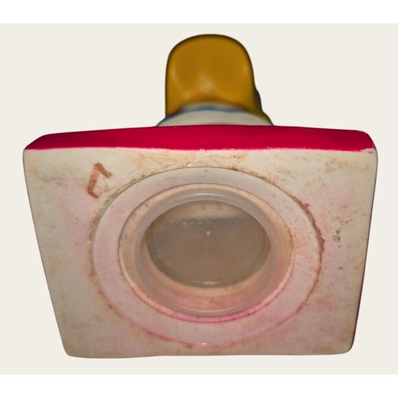 Vintage Donald Duck Rubber Coin Bank Figurine Collectible Toy - Picture 6 of 7